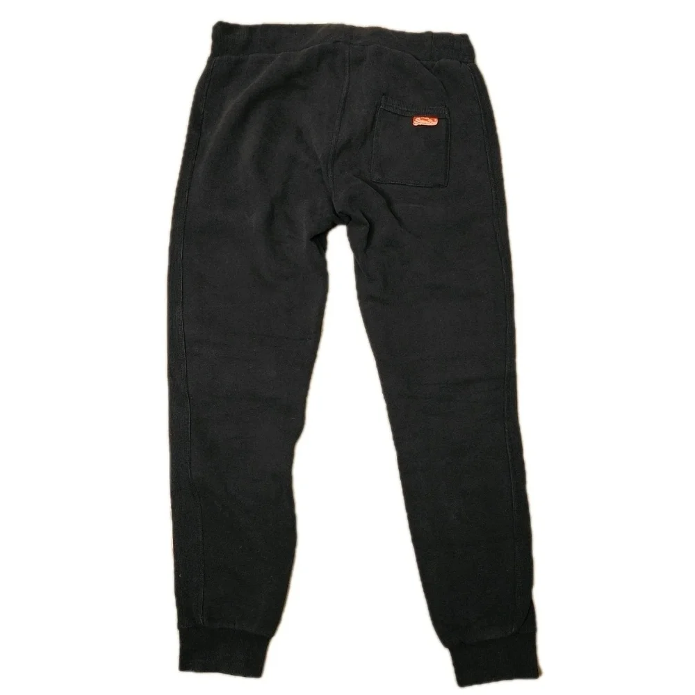 Superdry Women's Track And Field Joggers Sweatpants Pants Black Size M - Picture 2 of 16